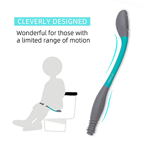 Fanwer Long Reach Bottom Buddy Wiping Aid, Self Wipe Toilet Aid For Fat People, Limited Mobility, Seniors, Preganacy, Disabled, Arthritis, Surgery #TOP1