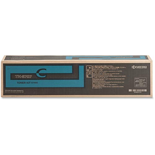 Toner Cyan Kyocera 8707 C 70000 pages pour imprimante laser de bureau