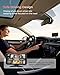 Babyvue BV6 Wireless Baby Car Camera Easy to Install, No Wiring Car Baby Monitor with HD1080P IR Night Vision, 5.2