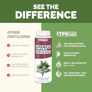 Japanese Maple Fertilizer – Liquid Plant Food for Vibrant Color, Stronger Roots & Healthy New Growth, 1 Gallon