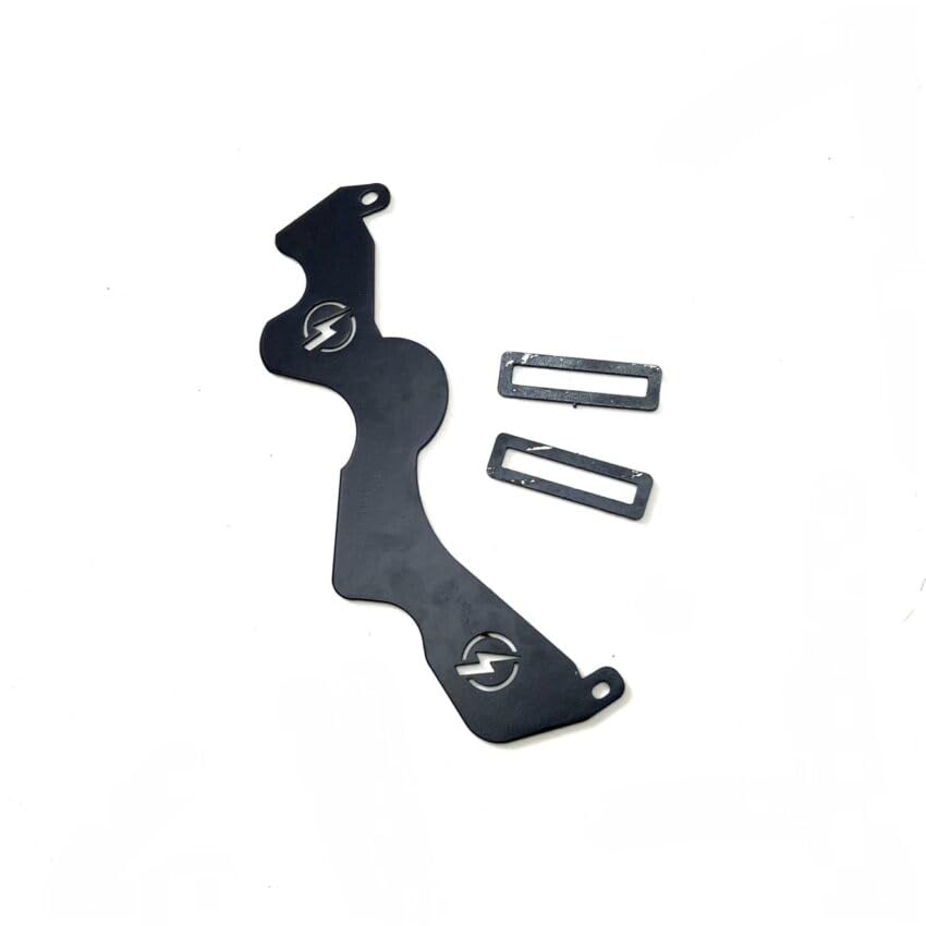 VT Auto Headlight Adjustment Clamp Mount for Pulsar-NS160 | Matte Black Finish, Includes 2 Clamps, Bolt-On Fitment, Durable Metal Build, Lightning Bolt Logo-picture-20