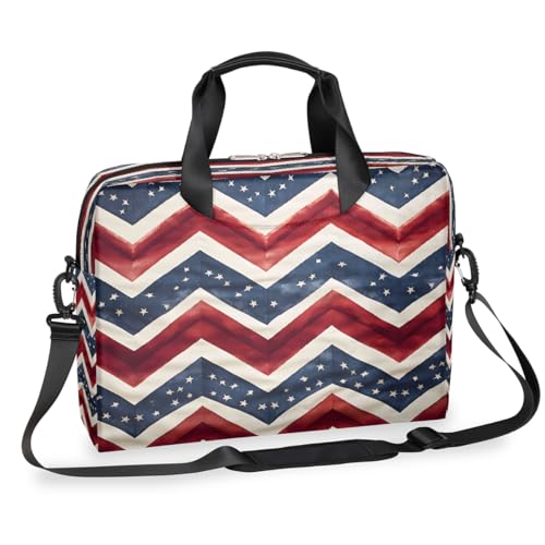 Bolso para portátil para hombre y mujer 15.6-16 pulgadas azul rojo blanco miniatura 1