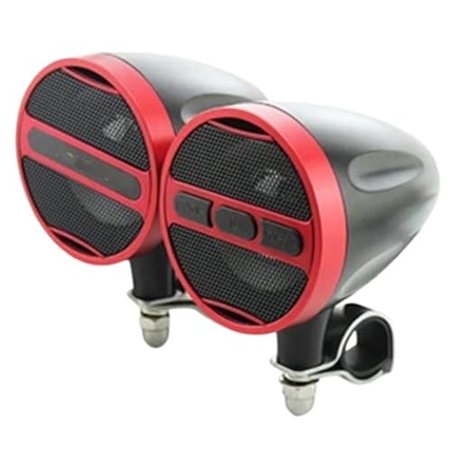 Parlante Amplificador MP3 para Manillar de Moto 12V