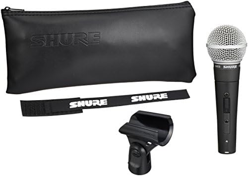 Shure SM58-S Dynamic Vocal Microphone with on/off Switch