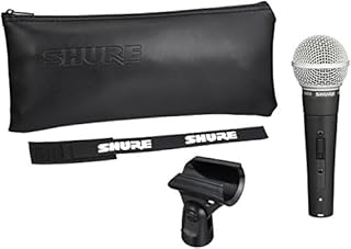 Shure SM58-S Dynamic Vocal Microphone with on/off Switch