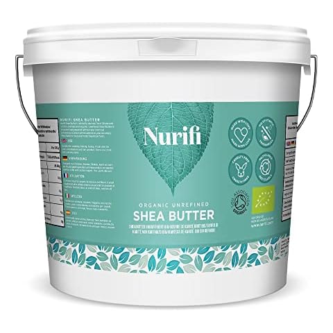 1KG Organic Shea Butter Unrefined - 100% Pure, Raw & Natural - Soil Association Certified - by Nurifi Cover