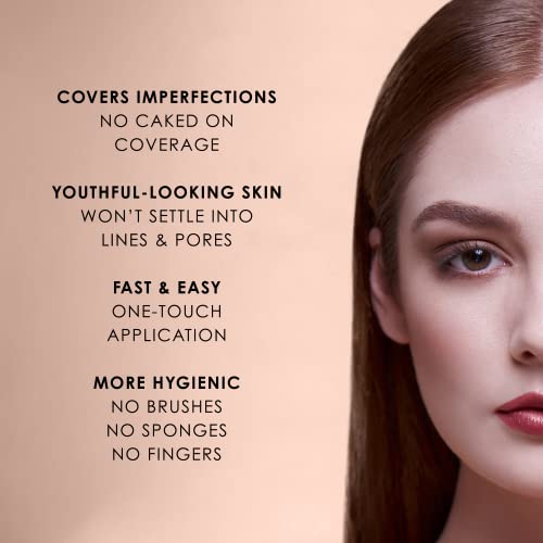 Temptu One Airbrush Make-Up Kit For Complexion Perfection With Cordless Compressor, Fair/Light: 11-Piece Set, Portable Air Brush Machine, 3 Shades Of Foundation, Blush, Bronzer, Instant Concealer #TOP4