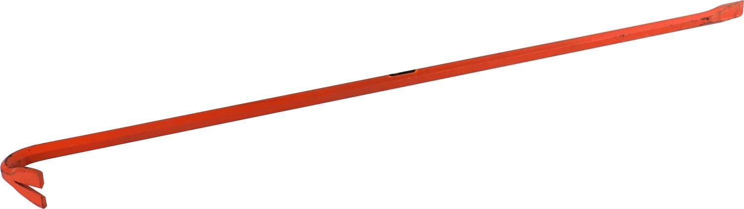 Heavy Duty Red Steel Crowbar 84cm Wrecking Bar