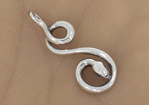 Serpente, Ciondolo in Argento 925