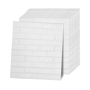 Jopassy 3D-Wandpaneele Ziegeloptik 20 Stück
