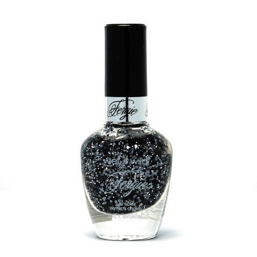 WET N WILD Fergie Heavy Metal Nail Polish - Black Metal Magic