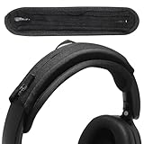 Adhiper ヘッドフォン ヘッドバンド クッション カバー Bose QuietComfort QC Ultra、QC45、QC35 QC35ii、QC25、NC700 ヘッドフォン用、厚さ 6 mm の柔らかいヘッドバンド カバー、圧力軽減と剥離防止用、吊り下げループ付き