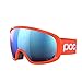 POC, Fovea Clarity Comp Goggles for Skiing and Snowboarding, Fluorescent Orange/Spektris Blue, One Size