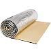 sourcing map 200cmX50cm Aislante Térmico Insonorizante Aluminio Forro Papel Adhesivo 6mm De Espesor Espuma Aislamiento Acústico Insonorización Coche