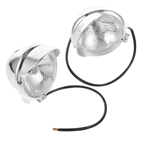 Faros Antiniebla LED Moto Retro de Alta Luminosidad con Acabado Galvanizado Elegante y Seguro