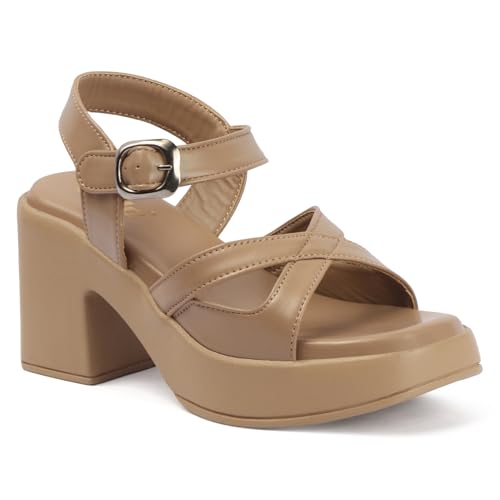 Image of Colo Comfortable & Stylish, Cushioned Footbed Block Heel Sandal for Womens and Girls /Sandal For Women