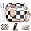 P-Black + White Large Checkered