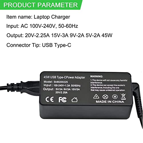 XITAIAN 45W Type-C USB-C Alimentatore