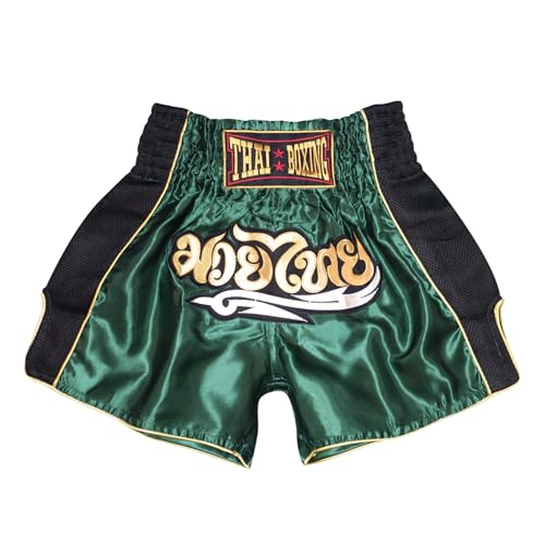 SIAMKICK Classic Muay Thai Shorts for Men Women Boxing Kickboxing High Grade MMA Fight Clothing...