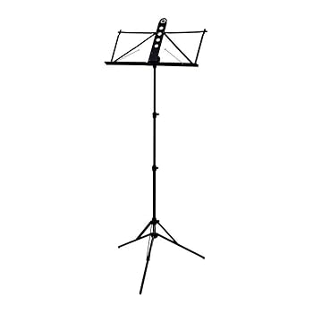 譜面台 高さ170CM&角度調節可能 マットブラック (スチール製) 2個 譜面台(スチール製) 高さ&角度調節 マットブラック 演奏会 収納袋付