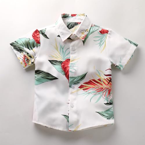 Image of Daddy and Me Matching Outfits Hawaiian Father and Son Matching Shirts for Family Photoshoot Summer Men Boys Father's Day Tops