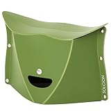 【SOLCION公式】折りたたみイス PATATTOシリーズ(180オリーブ, 高さ18cm)軽量 コンパクト どこでも持ち運び アウトドア 約290g 【耐荷重100kg】PT1802