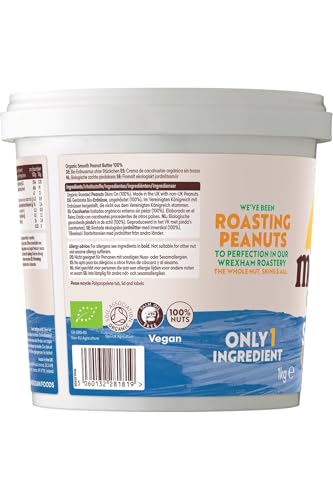 Meridian Organic Smooth Peanut Butter 1kg image 5
