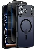 [Diseñado para protección de la cámara] La funda para iPhone 17 Pro Max mejora la protección envolvente de la cámara y no necesita instalar un protector adicional para la cámara del teléfono, el diseño camera con cobertura total protege totalmente tu cámara contra arañazos y no afectará la calidad de la foto