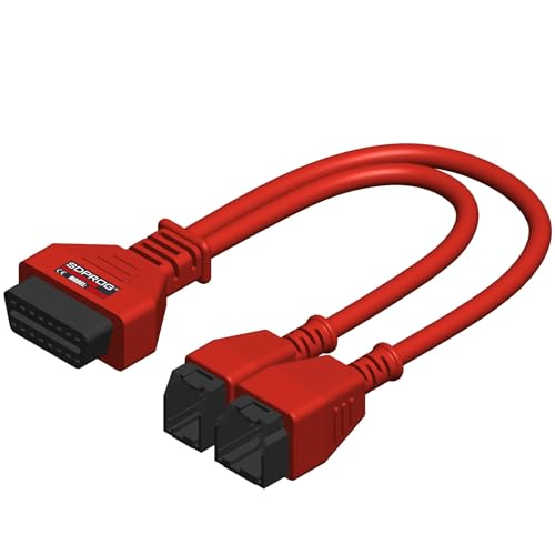 Cable adaptador para vehículos FCA conector premium OBD2 divisor de puerto