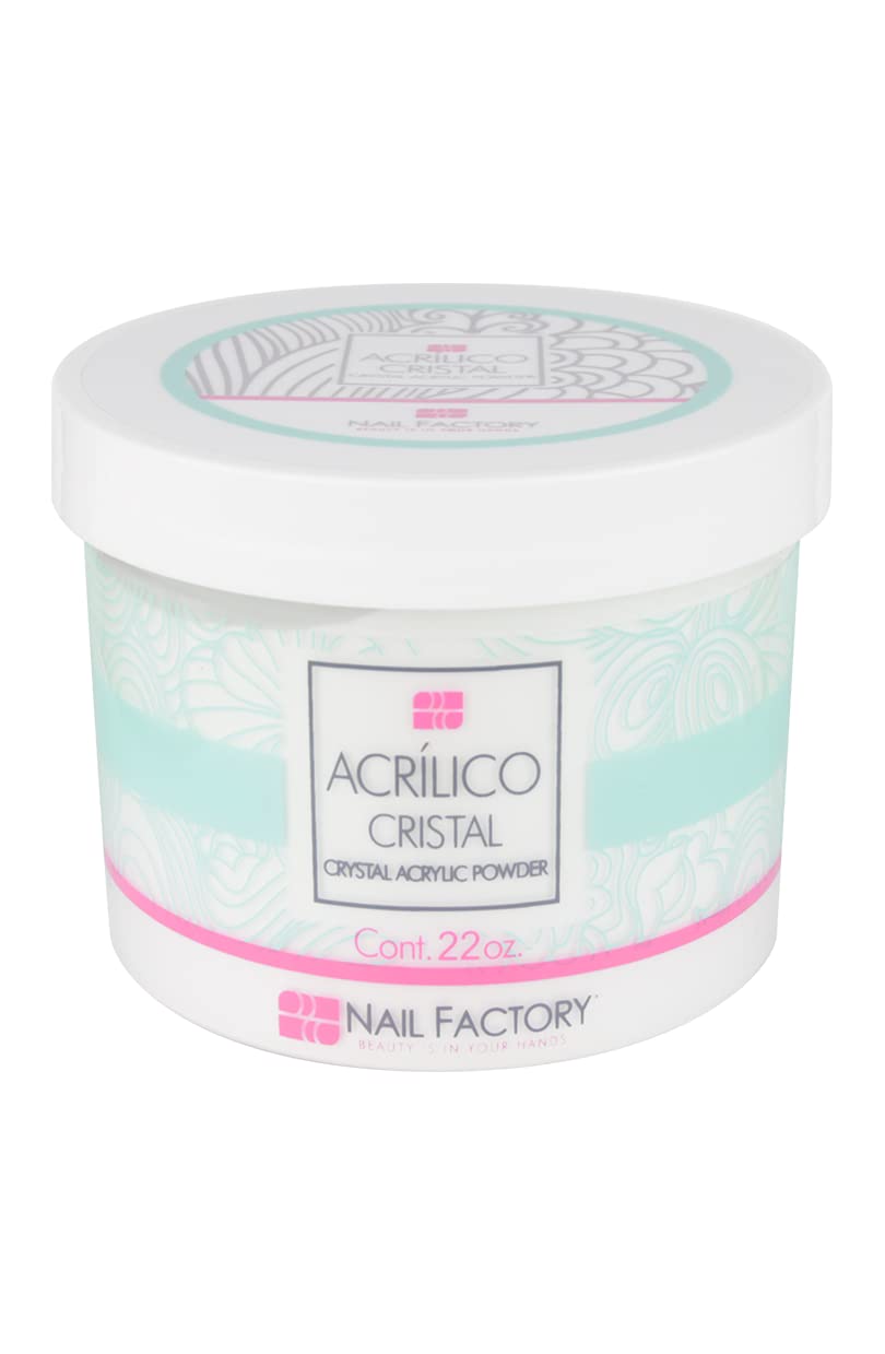 NAIL FACTORY - 3 PACK PROFESSIONAL GRADE CLEAR ACRYLIC POWDER, Professional Acrylic Powder for Sculpting & Building Nails, 3 pieces, 2 Oz Each One.