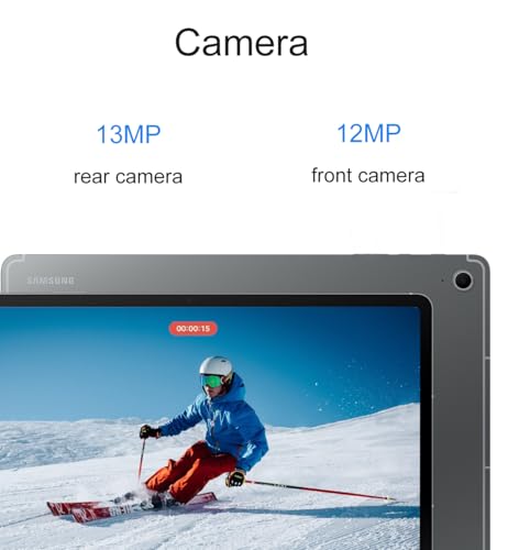 Image of Samsung Galaxy Tab S10 FE Android Tablet (10.9 inch 2K+ Touchscreen, 8-Core, 8GB RAM, 128GB Storage + 128GB SD Card, S Pen, 20-Hr Long Battery Life, Dual Cameras, Lightweight, SM-X520, NA Version, Gray