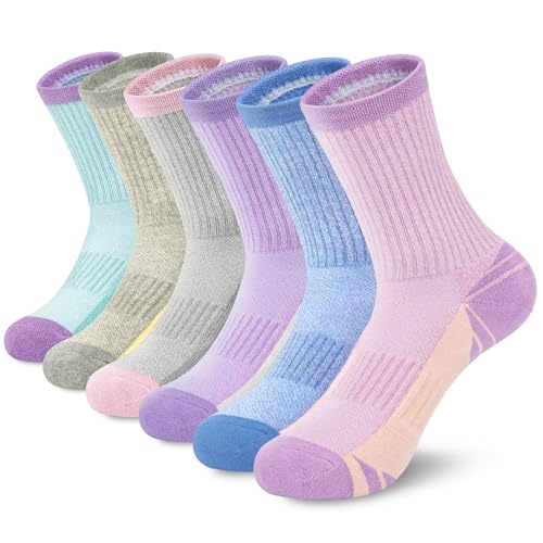 SEEKSOCK Women's Crew Hiking Socks