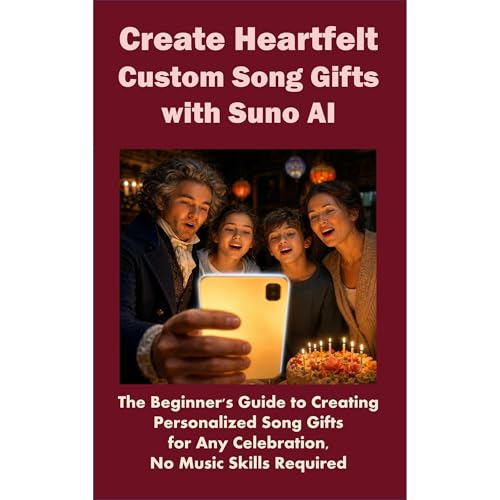 Create Heartfelt Custom Song Gifts with Suno AI Audiobook By Marcelo Honores cover art