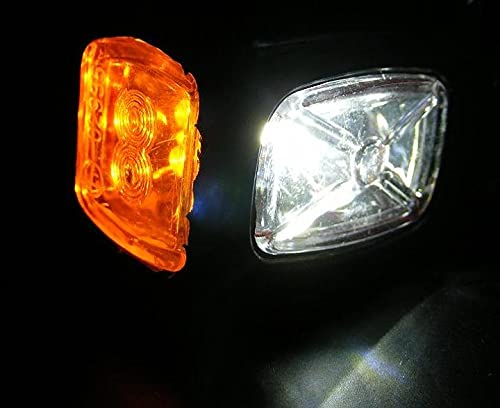 8 x LED Seitenmarkierungsleuchten Umrissleuchten 12/24V LKW Anhänger LKW rot/weiß/orange