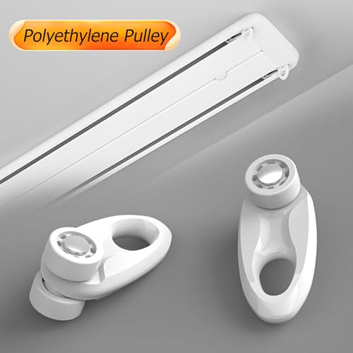 Rail de rideau double robuste séparateur pièce hôpital
