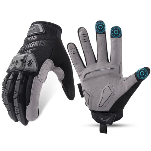 OneTigris Guantes tácticos militares para pantalla táctil, guantes de motocross, guantes de escalada para airsoft, paintball, senderismo, caza, ciclismo
