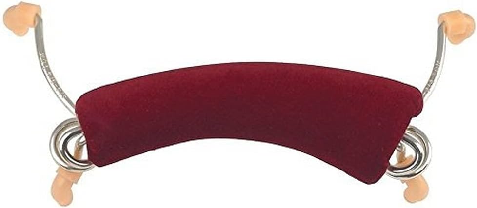 GEWApure PS405030 Schulterstütze Comfort Violine Samtauflage Rot