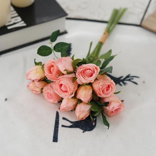 Bouquet de roses rétro pour décoration de mariage et centre de table élégant