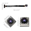 2 PCS OV5640 Camera Module,120Autofocus Lens 5 Megapixel Lens for ESP32,STM32,Single Board Computer