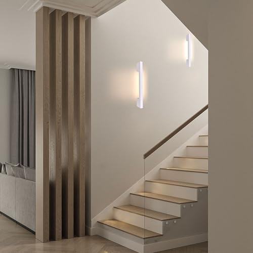 Aplique Pared Led Interior 8W regulable en blanco moderno de 40cm 7