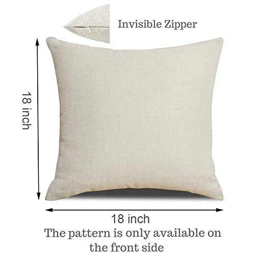 Nydecor Farmhouse Pillow Covers Be Our Guest Pillow Cover Stay Awhile Throw Pillow Case Buffalo Plaid Wreath Bless Our Home Cushion Cover For Couch Sofa Bed 18X18 Set Of 4 #TOP6