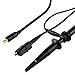 SainSmart 60 MHz Oscilloscope Clip Probes with Accessory Kit for DSO MCX-Probe-x1-amp-x10 Black