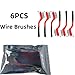 6-Pack Wire Brush Homeowner's Secret Cleaning Tool: Rust Removal Efficiency Scrub Brush Set - 3X Faster Precision Wire Brushes for Detailed Cleaning - 6 Specialty Brushes for Every Surface Type