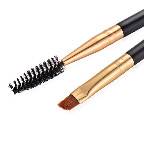 image for 5pcs Docolor Duo Eyebrow Brush, Professional Eye Makeup Tool, Eyeshado