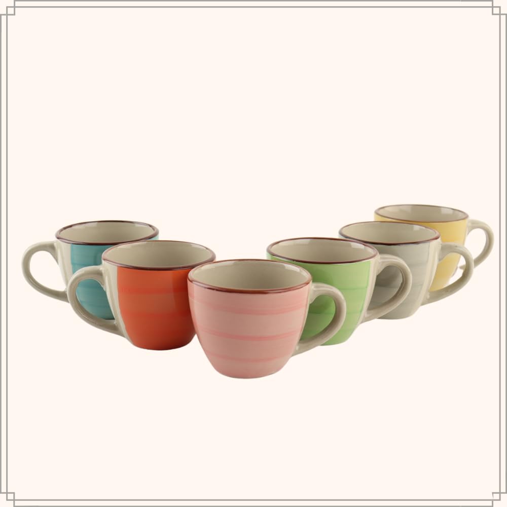 Espressokopjes, set van 4 stuks, 110 ml, koffiekopjes, koffiekopjes, dikwandig, keramische espressokopjes, espresso kopjes voor mokka, thee, espresso, ijsthee, whisky