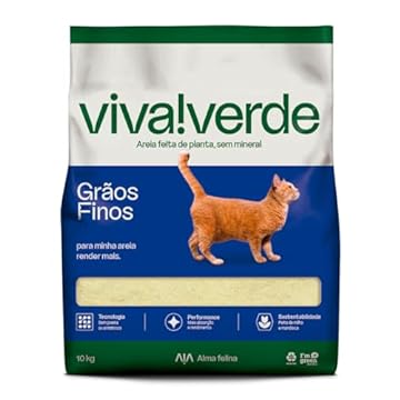Viva!Verde Areia Higiênica Grãos Finos 10kg