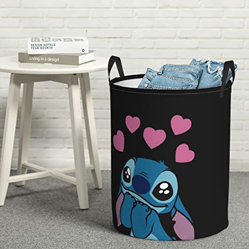 Laundry Hamper Durable Waterproof Laundry Bags With Handles Circular Foldable Storage Basket Portable 50L For Bathroom/Dorm/Bedroom #TOP5