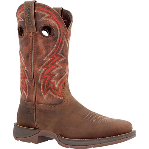 Image of Durango mens Rebel By Durango Dark Chestnut Western Boot
