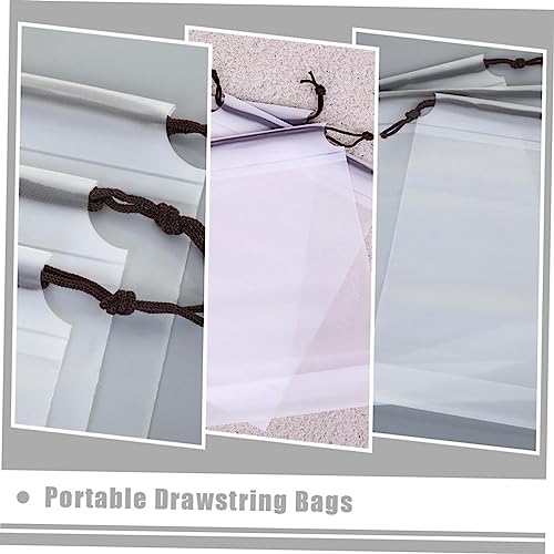 SOIMISS 30 Pçs Saco De Sapato Com Cordão Malas Organizador Sacos De Plástico Organizador De Sapatos