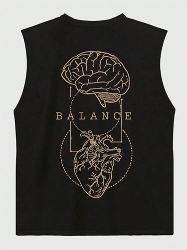 Image of Trillion Printed Sleeveless Tshirt for Men | Tank Top for Men's | Vest for Man Printed